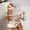 White, variant on Women's Chunky Block Strappy Heeled Sandals Open Toe Ankle Strap High Heels Wedding Bridal Shoes Low Heels Sandals for Party Dress White 9.5(43)