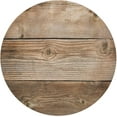 thumbnail image 2 of Round Fitted Weathered Wood Table Cover, Elastic Edged - Outdoor & Indoor, Picnic, Patio & Lodge Tablecloth Size 54" (Fit for 42.2"-46.1" Table), 2 of 4