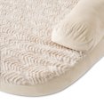 thumbnail image 5 of Vibrant Life Large Round Corner Sofa Style Dog Bed, Tan, 32" x 42", 5 of 6