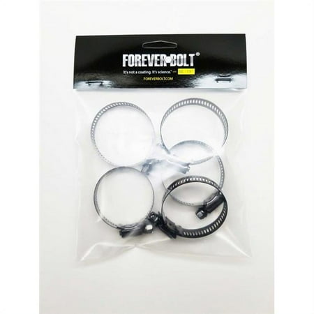 UPC: 0030656003605 | Foreverbolt 4000268 1-0.31 in. to 2.25 in. SAE 28 Black Hose Clamp Stainless Steel Band