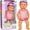 A, variant on Swimming Baby Doll,Baby Doll That Swims in Water, Waterproof Swimming Doll for Girls, Electric Swim Baby Doll, Water Baby Doll Swimming Dolls for Bathtub Pool Bath Time Play