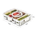 thumbnail image 2 of Contenedor de almacenamiento de alimentos MineSign Divided Snack Box, paquete de 2, 2 of 7