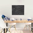 thumbnail image 5 of Lsque Abstract Black And White Waves Print Wall Art – Decorative Picture for Living Room, Bedroom, and Office (Horizontal), 5 of 6