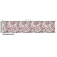 thumbnail image 3 of Ambesonne Exotic Fabric by the Yard Upholstery, Hawaii Wild Forest Palm Leaf, 1 Yard, Pale Pink and Mint Green, 3 of 5