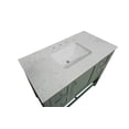 thumbnail image 2 of Lakeshore 42" Bathroom Vanity with Sage Green Cabinet and Engineered Carrara Top, 2 of 6
