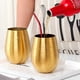 thumbnail image 4 of Father'S Day Gift Stainless Steel Stemless Wine Glass, Outdoor Portable Wine Glass For Pool - Gold, 4 of 4