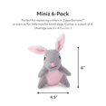 thumbnail image 2 of Set de 6 Peluches Miniz Reemplazo ZippyPaws Burrow con Sonido, 2 of 7