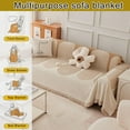 thumbnail image 5 of Reversible Chenille Sofa Cover, Chenille Double Sided Sofa Towel, Double-Sided Couch Cover Comfy Chenille Sofa Covers, All Seasons, 5 of 6