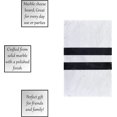 thumbnail image 4 of Santa Barbara Design Studio Table Sugar Marble Serving Platter, 16" x 10", Black Stripe, 4 of 5