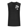 thumbnail image 5 of YUGYXL Tank Track Athletic Running Vests for Man Summer Fall Boat Neck Graphic Tops Vest Mens Trendy Z Black XL, 5 of 5