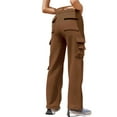 thumbnail image 5 of Outfmvch Cargo Pants Women Joggers with Pockets Fleece Pants Women Womens Work Pants Leggings for Women Work Pants Women Lounge Pants Women Coffee 3xl, 5 of 7