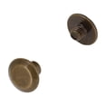 thumbnail image 3 of Chicago Screws, Flat Cap, Antique Brass, Solid Brass-LL (50 per bag), Multiple Sizes, 3 of 9