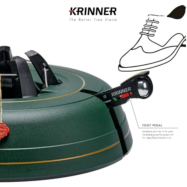 Krinner Christmas Tree Stand, Tree Genie XXL Deluxe with Single