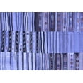 thumbnail image 1 of Ahgly Company Machine Washable Indoor Rectangle Patchwork Blue Transitional Area Rugs, 8' x 12', 1 of 4