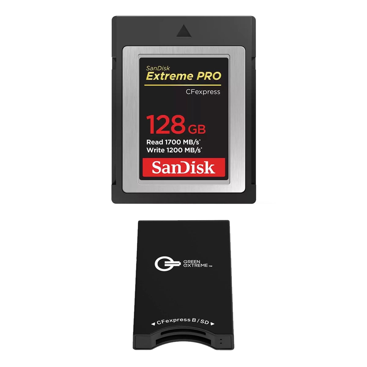 サンディスクSanDisk Extreme PRO128GB CFexpress SanDisk Extreme PRO 128GB CFexpress Type-B Memory Card, 2-Pack