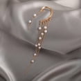 thumbnail image 5 of Fiudx Pendientes Sin Perforar, Elegante Diseño de Borla de Perla, Pendientes Largos de Clip a La Moda, Joya Llamativa, Ideal para Banquetes de Boda, Accesorio para Eventos Especiales de Mujer, Estilo, 5 of 5