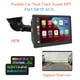 thumbnail image 2 of Sidaley Reproductor de MP5 para automóvil, pantalla táctil, desmontable, multimedia, bajo retraso, gran angular, soporte giratorio, Radio compatible Combinaciones de reproductor de DVD/TV para coche Sidaley VI016819-00B, 2 of 6