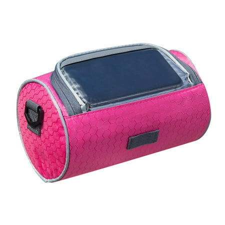 

Bicycle Front Bag Battery Front Bag Splashing Front Beam Bag Car Handle Bag Touchscreen Riding Bag Crossbody Bag Lightweight