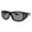 Black, variant on TAC Polarized Lens Fit Over Sunglasses XL Big Square Frame Unisex Black