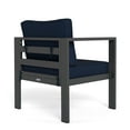 thumbnail image 6 of Tortuga Outdoor Lakeview Aluminum Club Chair w/ Navy Cushion, 6 of 6