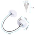thumbnail image 2 of Cerradura de Nevera de 4 Piezas, Cerradura de Nevera para Niños, Cerradura de Nevera Pequeña para Niños, 2 of 5