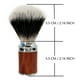 thumbnail image 2 of Pincel de afeit Brocha de afeitar para Barba para hombre, barbería, salón, limpieza Facial de barba, aparato de aseo, herramienta de afeitado, 2 of 6