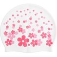 thumbnail image 3 of FYBTO Waterproof Silicone Swimming Hat Protect Ear Swim Pool Hat, 3 of 7