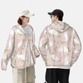 thumbnail image 4 of Lsque Cute Rabbit UPF 50+ Lightweight Sun Protection Men's Women's Long Sleeve Shirt, Hoodie Performance -Small, 4 of 9