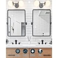 thumbnail image 2 of WOWOW Waterfall Bathroom Faucet 3 Holes 8Inch Widespread Bathroom Sink Faucet, 2 of 7