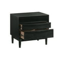 thumbnail image 6 of Artemio King 3 Piece Wood Bedroom Set in Black Finish, 6 of 6