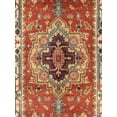 thumbnail image 2 of Pasargad Home pb-10b ivo 2.07x15 2 ft. 7 in. x 7 ft. 11 in. Serapi Collection Hand-Knotted Wool Runner, 2 of 4