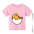 thumbnail image 1 of Sanrio-Camiseta de manga corta para niños, ropa informal de dibujos animados de Hello Kitty, Gudetama, Verano, 1 of 4