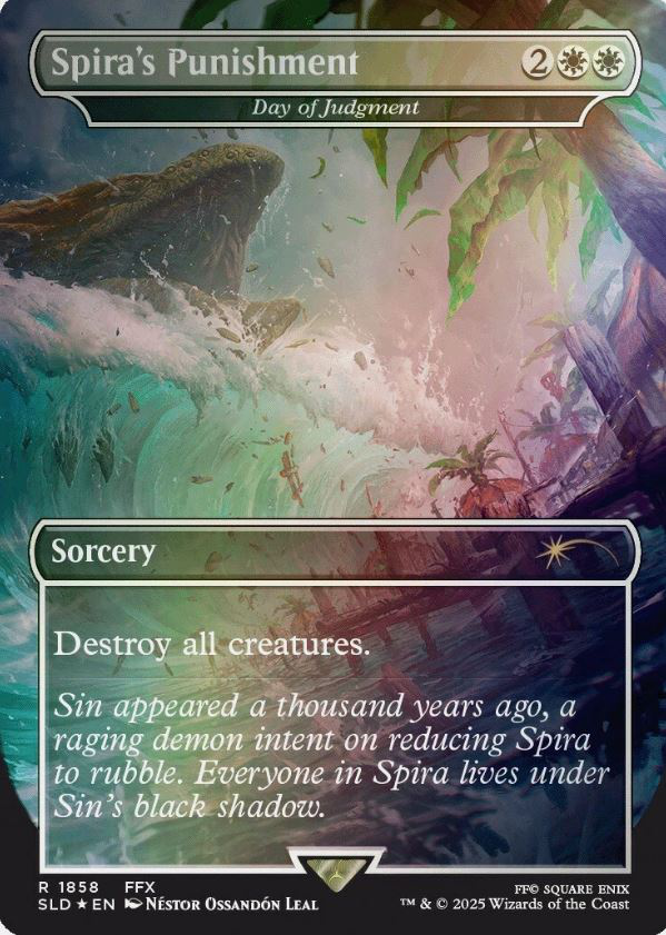Magic the Gathering Secret Lair x FINAL FANTASY Game Over