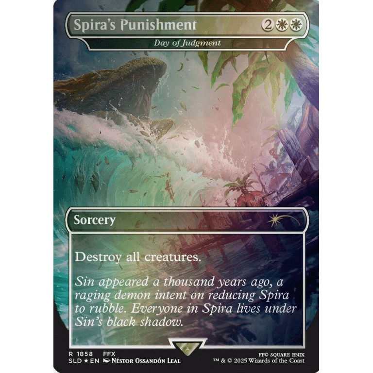 Magic the Gathering Secret Lair x FINAL FANTASY Game Over