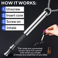 thumbnail image 2 of QARUN Flavored Air Device - Essential Oil Diffuser Pen for Focus,Relaxation & Energy - Aromatherapy Inhaler Stick with 20 Unscented Cores - Naturally Switch from Bad Habits - No Batteries, 2 of 7