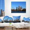 thumbnail image 4 of Designart Downtown Texas - Cityscape Photography Throw Pillow - 16x16, 4 of 5