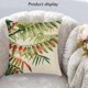 thumbnail image 4 of Funda de almohada con diseño de planta tropical, hojas verdes, selva tropical, funda de cojín para el hogar, 4 of 5
