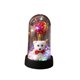 thumbnail image 2 of Adornos De Plástico 1Pcs Valentine's Day Preserved Flower and Bear Bow Rose Ornament with Ambient LED Night Light Romantic Decorative Gift for Desktop or Bedside 8.5x15.5CM JASKFLY, 2 of 9