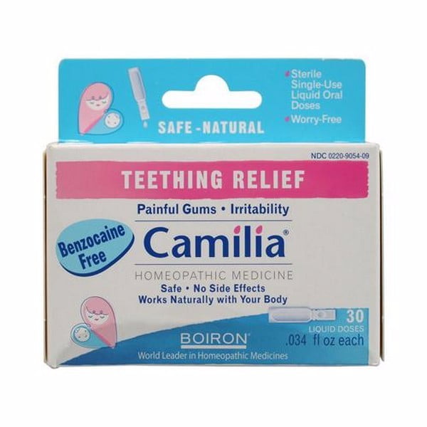 camilia teething relief safe
