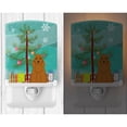 thumbnail image 2 of Caroline's Treasures BB4220CNL Merry Christmas Tree Cocker Spaniel Red Ceramic Night Light, 6x4x3", multicolor, 2 of 2