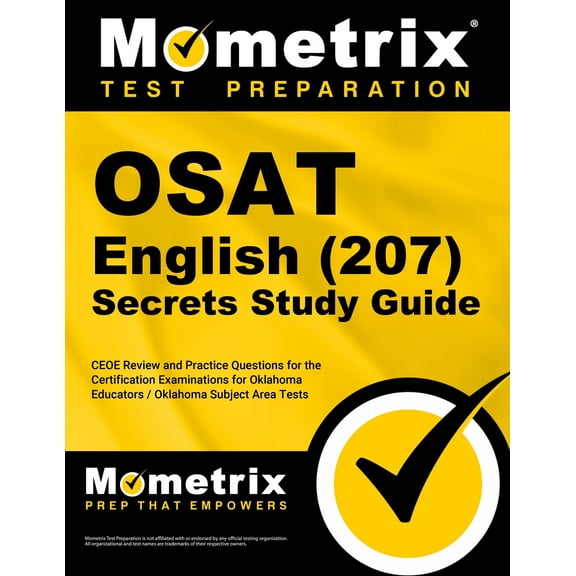 OSAT English (207) Secrets Study Guide
