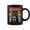 Black, variant on Trick Or Treat Black Cat Hipster Halloween Black Cat Coffee Mugs