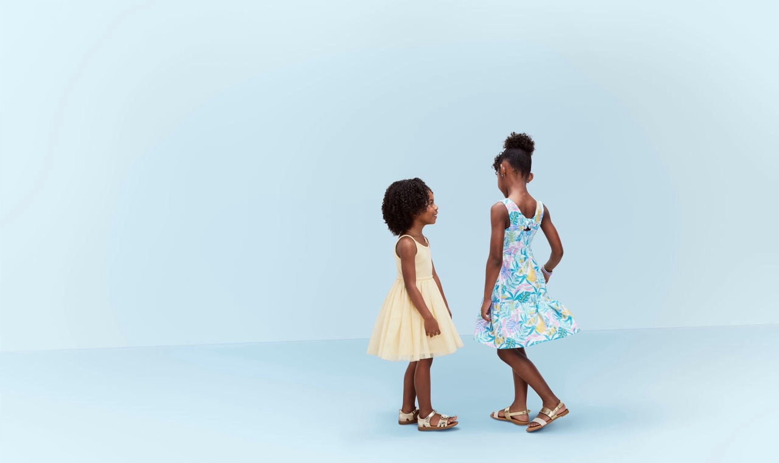 Wonder Nation Baby & Toddler Girl Flower Sandals