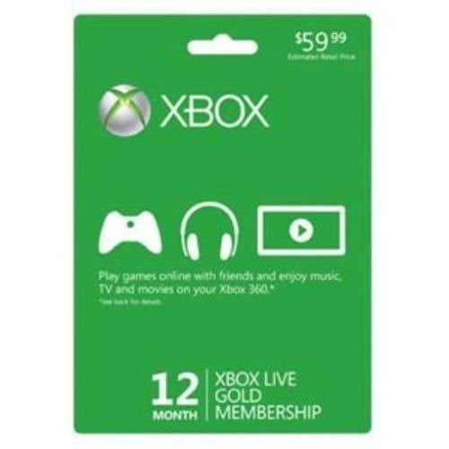 gallon buitenaards wezen Hobart Xbox Live Gold 12 Month Subscription Card [Microsoft] - Walmart.com
