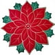 thumbnail image 2 of Manteles Individuales Bordados NavideñOs, Manteles Individuales con Apliques de Flor de Pascua, Manteles Individuales con Flores NavideñAs para DecoracióN de Mesa A, 2 of 5