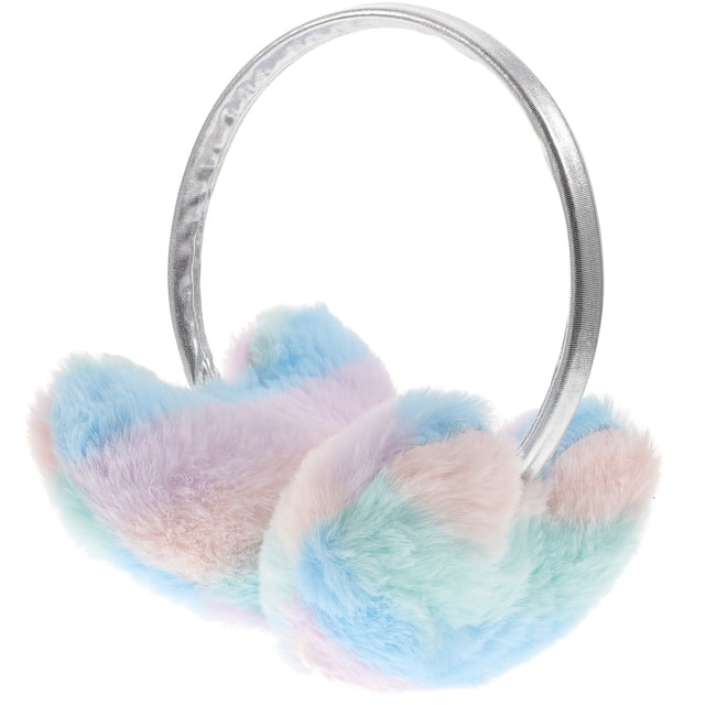 MasteelfCA Cache-Oreilles en Peluche Chauds d'Hiver en Forme de Cœur pour Femmes Filles