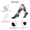 thumbnail image 5 of Rateoe Lady Duck Compression Socks for Women and Men 20-30mmHg-Circulation Support Socks Knee High Nurse Pregnant Running Medical and Travel Athletic, 5 of 7