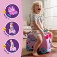 thumbnail image 3 of Maleta infantil Trunki Ride-On Cassie Cat Lilac de 18 litros con ruedas, 3 of 7