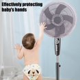 thumbnail image 3 of Paquete de 2 protectores de seguridad para ventilador de verano, cubiertas redondas para ventilador eléctrico, protector de dedos para niños y bebés, cubierta de red de malla para ventilador eléctrico, 3 of 5