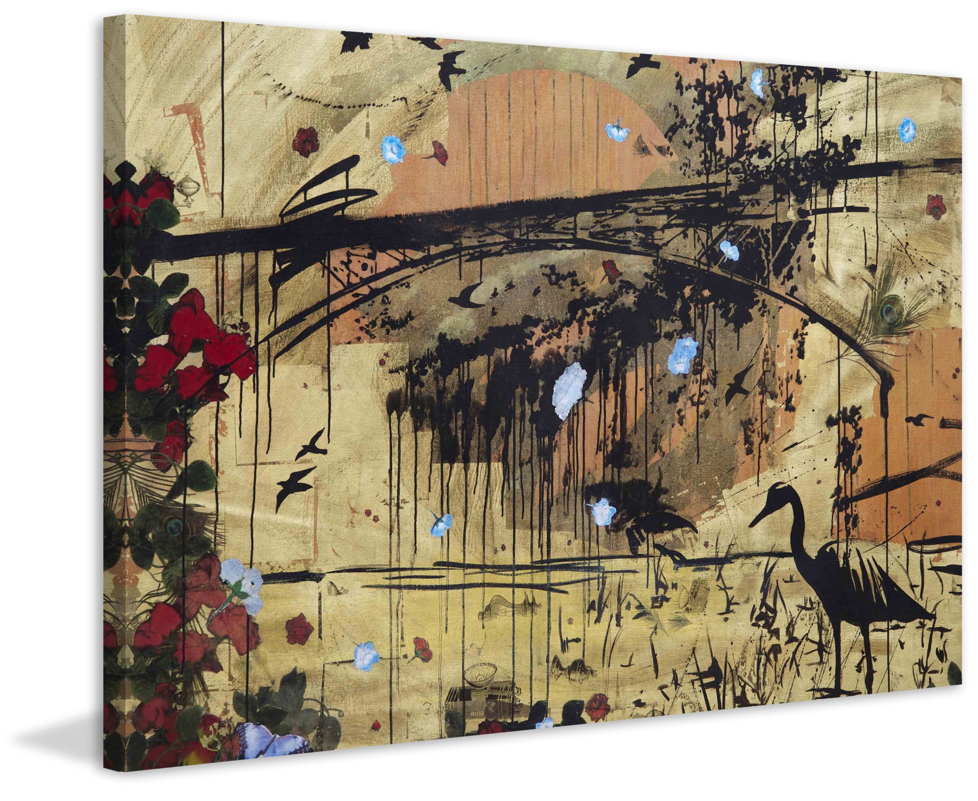 Marmont Hill "Aquaduct" by Tracy Silva Barbosa Painting Print on Canvas